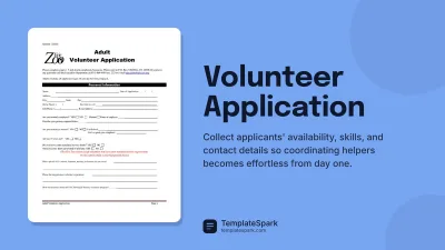 Volunteer Application