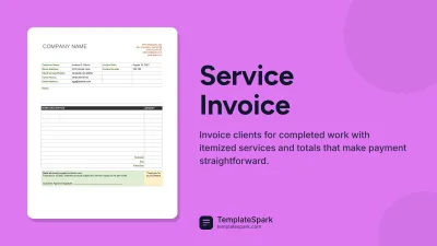 Service Invoice