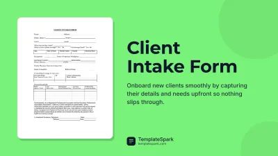 Client Intake Form