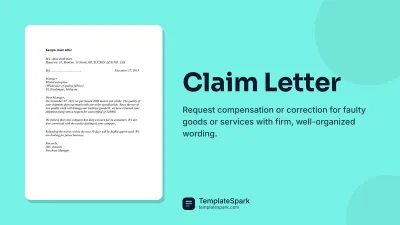 Claim Letter