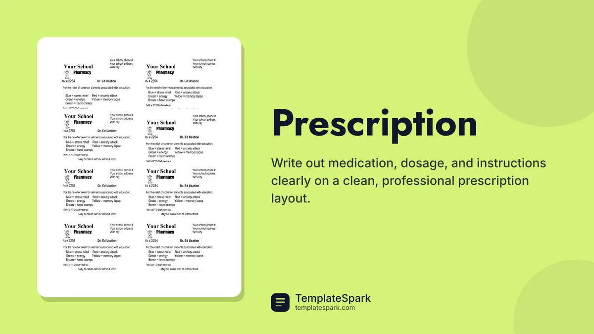 Prescription Prescription