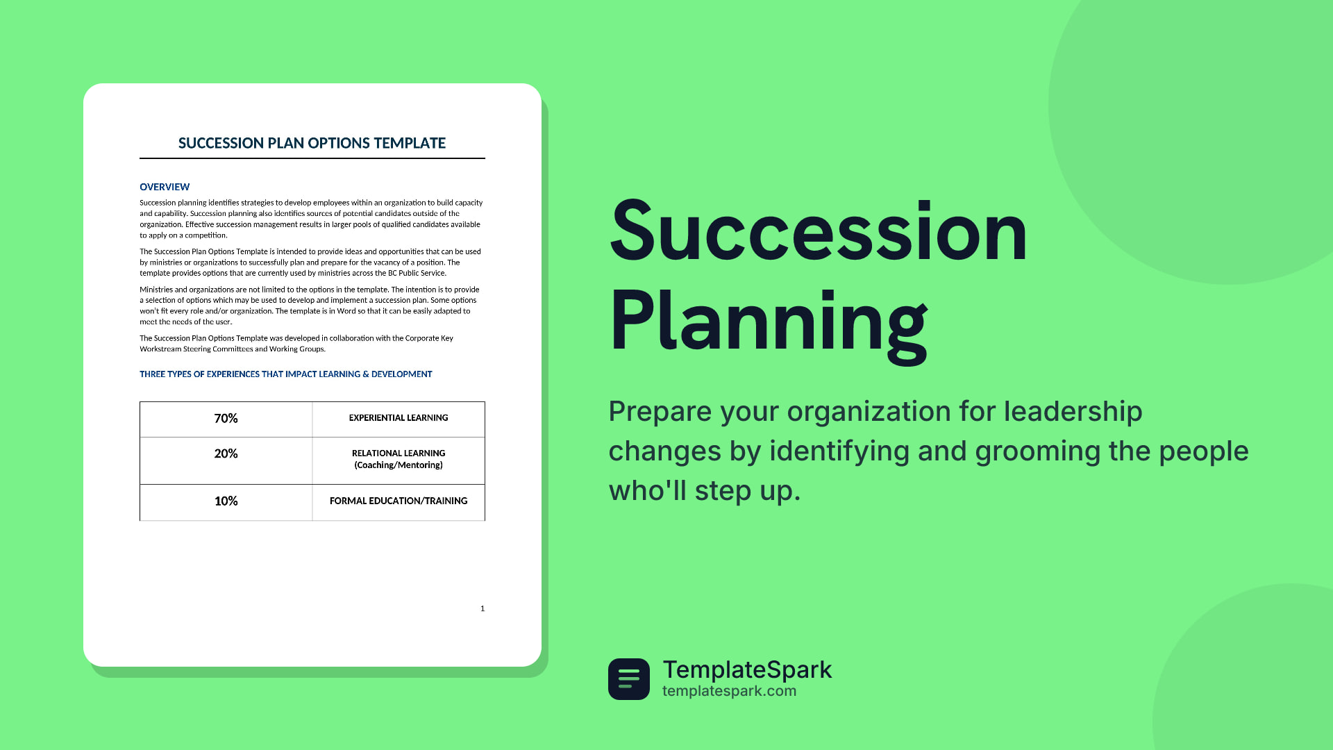 Succession Planning