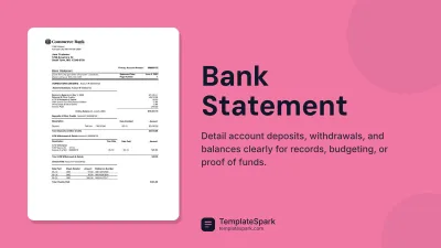 Bank Statement