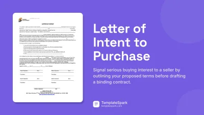 Letter of Intent to Purchase