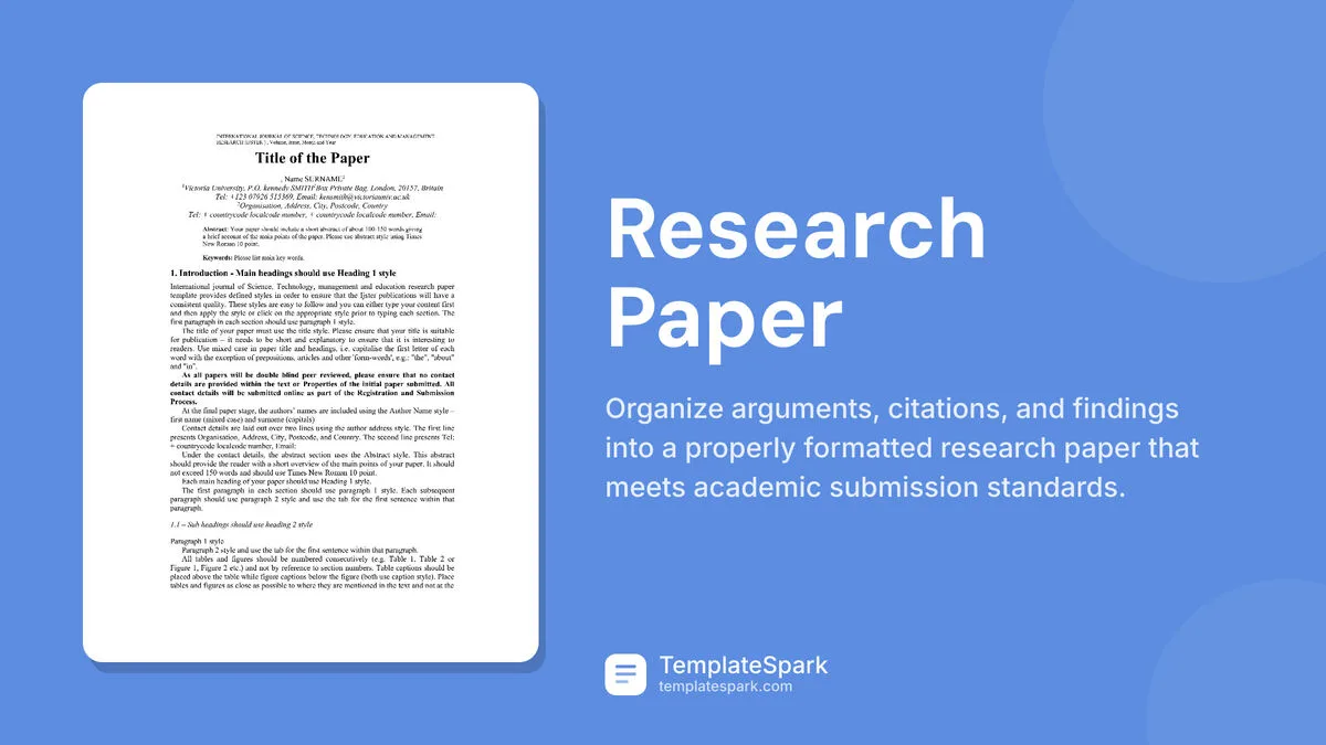Research Paper Research Paper