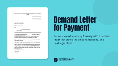 Demand Letter for Payment