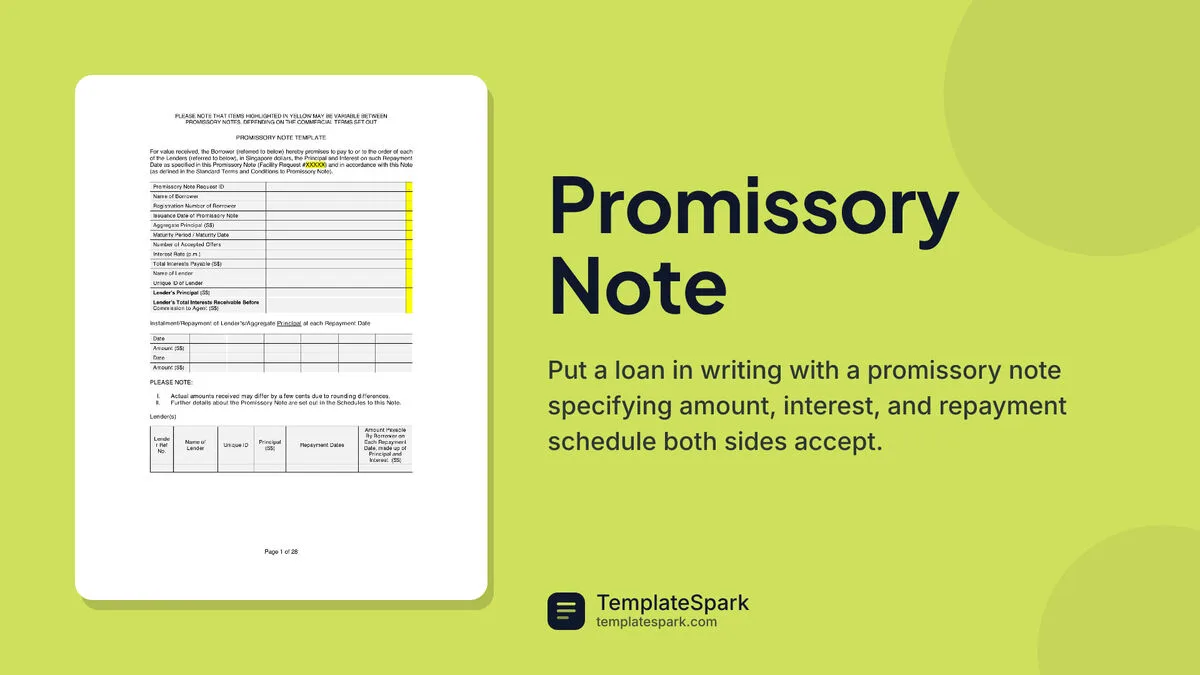 Promissory Note