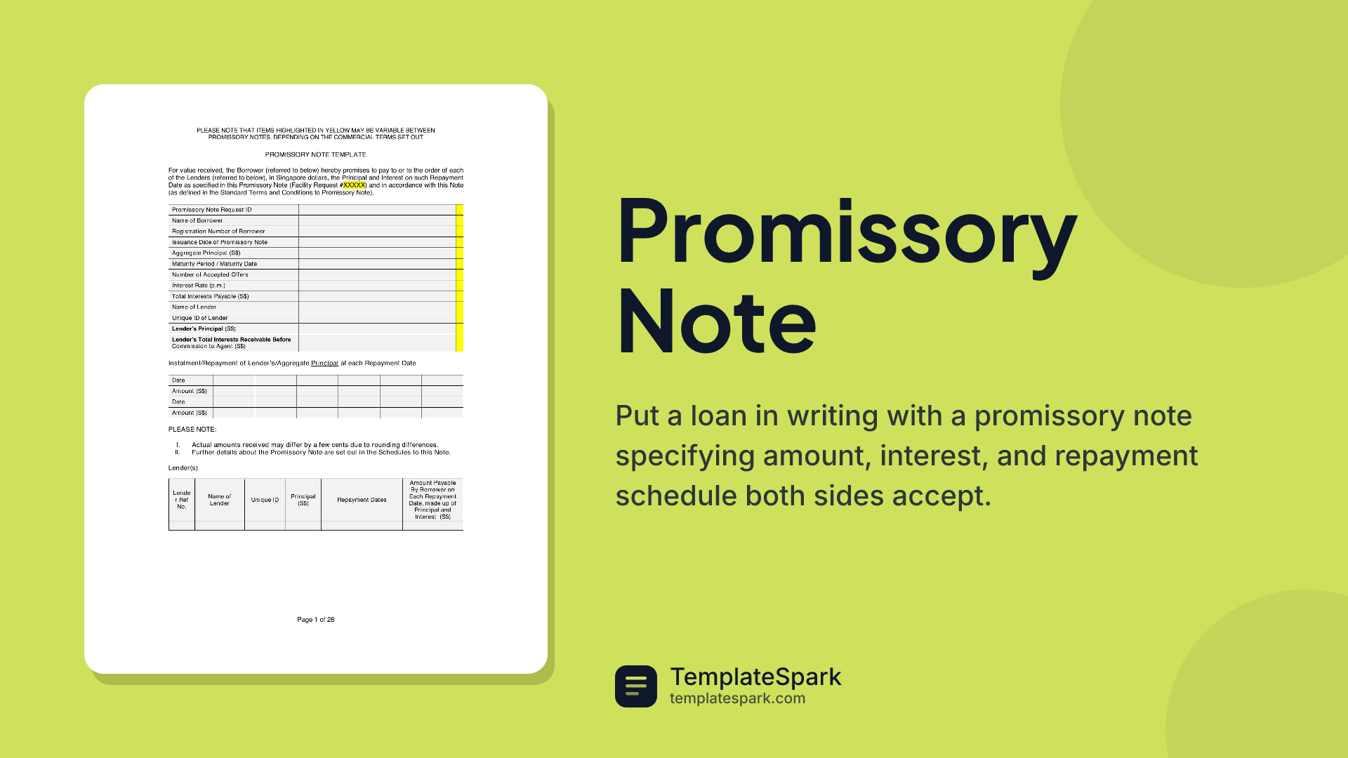 Promissory Note