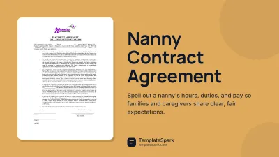 Nanny Contract Agreement
