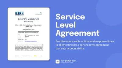 Service Level Agreement