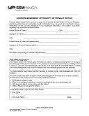 Example Acknowledgement Receipt template thumbnail