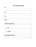 Case Brief Samples template thumbnail