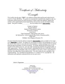 Editable Certificate Of Authenticity Word template thumbnail