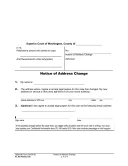 Change Of Office Address Letter template thumbnail