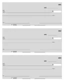 Business Check Template template thumbnail