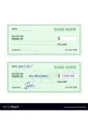 Fake Check Template template thumbnail