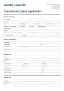 Application To Lease Commercial Property template thumbnail