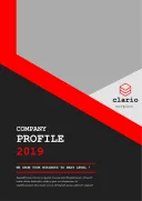 Downloadable Company Profile Template template thumbnail