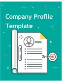 Modern Company Profile Format template thumbnail