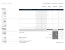 Fillable Contractor Invoice template thumbnail