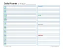 Template Download Daily Planner template thumbnail