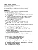 Fillable Event Planning Pdf template thumbnail