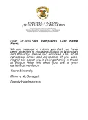 Free Download Hogwarts Acceptance Letter template thumbnail
