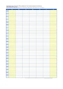 Rotating Schedule template thumbnail