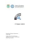 Industry And Company Analysis template thumbnail