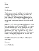Accept The Interview Email template thumbnail