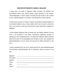 Free Model Release Form Pdf template thumbnail