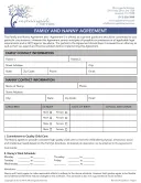 Sample Word Nanny Contract template thumbnail