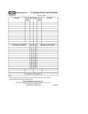 Electrical Panel Schedule Sample template thumbnail