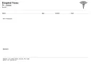 Prescription Template Excel Editable template thumbnail