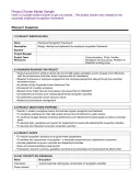 Free Project Charter template thumbnail