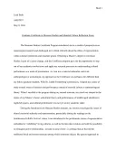 Reflection Essay Format template thumbnail