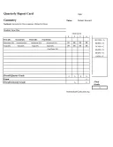 Free Printable Report Card Samples template thumbnail