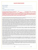 Printable Security Deposit Receipt Template template thumbnail
