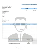 Downloadable Service Invoice Example template thumbnail