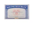 Social Security Card Replacement template thumbnail