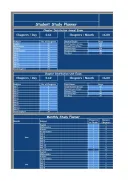 Blank Study Plan Template For Free template thumbnail