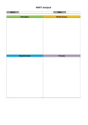 Editable Sample Swot Analysis template thumbnail
