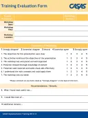 Word Training Evaluation Form Template Download template thumbnail