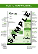Download Free Utility Bill template thumbnail