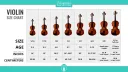 Downloadable Violin Size Chart Pdf template thumbnail