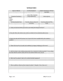 A Witness Statement template thumbnail
