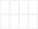Printable Zine Template Word template thumbnail