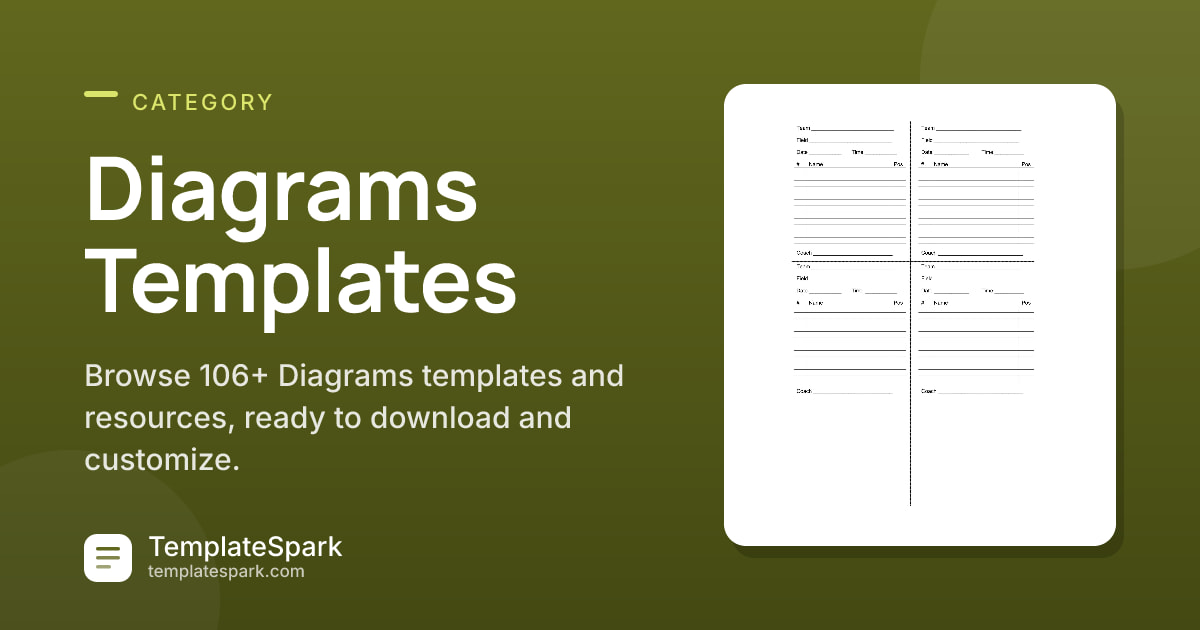 Diagrams Templates - TemplateSpark